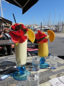 Cocktail sur le port