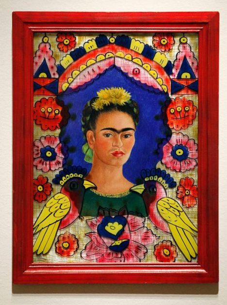 Auto portait 1938 F. Kahlo